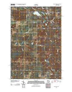 Indian Creek Wisconsin Historical topographic map, 1:24000 scale, 7.5 X 7.5 Minute, Year 2010