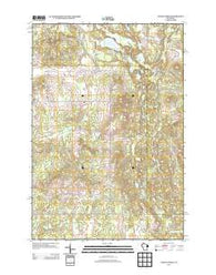 Indian Creek Wisconsin Historical topographic map, 1:24000 scale, 7.5 X 7.5 Minute, Year 2013