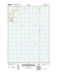 Indian Point Wisconsin Historical topographic map, 1:24000 scale, 7.5 X 7.5 Minute, Year 2013