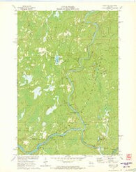 Ingram NE Wisconsin Historical topographic map, 1:24000 scale, 7.5 X 7.5 Minute, Year 1971
