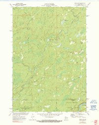 Ingram NW Wisconsin Historical topographic map, 1:24000 scale, 7.5 X 7.5 Minute, Year 1971