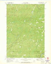 Ingram NW Wisconsin Historical topographic map, 1:24000 scale, 7.5 X 7.5 Minute, Year 1971