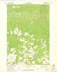 Ingram Wisconsin Historical topographic map, 1:24000 scale, 7.5 X 7.5 Minute, Year 1971