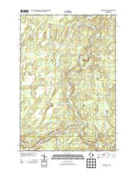 Ingram NE Wisconsin Historical topographic map, 1:24000 scale, 7.5 X 7.5 Minute, Year 2013