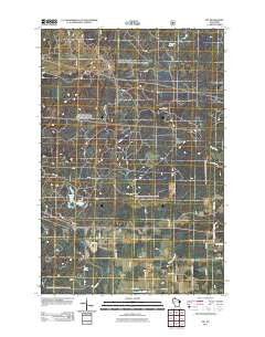 Ino Wisconsin Historical topographic map, 1:24000 scale, 7.5 X 7.5 Minute, Year 2011