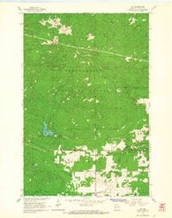 Ino Wisconsin Historical topographic map, 1:24000 scale, 7.5 X 7.5 Minute, Year 1964