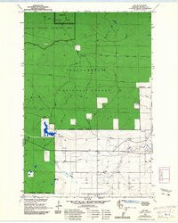 Ino Wisconsin Historical topographic map, 1:24000 scale, 7.5 X 7.5 Minute, Year 1964