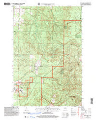 Iron Lake NE Wisconsin Historical topographic map, 1:24000 scale, 7.5 X 7.5 Minute, Year 2005