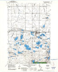 Iron Lake SW Wisconsin Historical topographic map, 1:24000 scale, 7.5 X 7.5 Minute, Year 1961