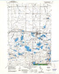 Iron Lake SW Wisconsin Historical topographic map, 1:24000 scale, 7.5 X 7.5 Minute, Year 1961