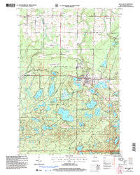 Iron Lake Wisconsin Historical topographic map, 1:24000 scale, 7.5 X 7.5 Minute, Year 2005