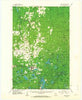 Iron Lake Wisconsin Historical topographic map, 1:62500 scale, 15 X 15 Minute, Year 1961