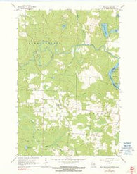 Iron Mountain SW Wisconsin Historical topographic map, 1:24000 scale, 7.5 X 7.5 Minute, Year 1962