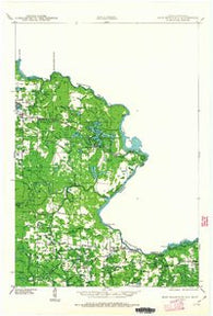 Iron Mountain Wisconsin Historical topographic map, 1:48000 scale, 15 X 15 Minute, Year 1939