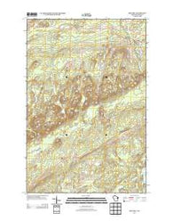 Iron Belt Wisconsin Historical topographic map, 1:24000 scale, 7.5 X 7.5 Minute, Year 2013