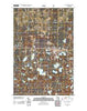 Iron Lake Wisconsin Historical topographic map, 1:24000 scale, 7.5 X 7.5 Minute, Year 2011