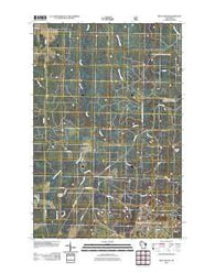 Iron Lake NE Wisconsin Historical topographic map, 1:24000 scale, 7.5 X 7.5 Minute, Year 2011