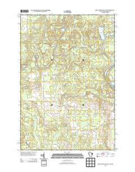 Iron Mountain SW Wisconsin Historical topographic map, 1:24000 scale, 7.5 X 7.5 Minute, Year 2013