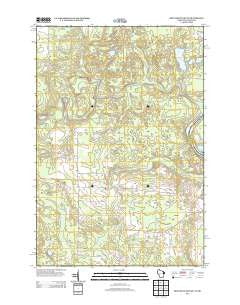 Iron Mountain SW Wisconsin Historical topographic map, 1:24000 scale, 7.5 X 7.5 Minute, Year 2013