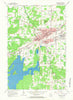 Ironwood Michigan Historical topographic map, 1:24000 scale, 7.5 X 7.5 Minute, Year 1955