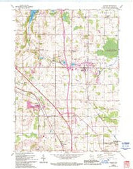 Jackson Wisconsin Historical topographic map, 1:24000 scale, 7.5 X 7.5 Minute, Year 1959