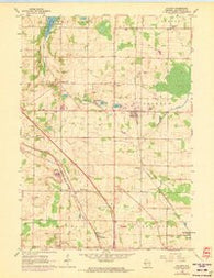 Jackson Wisconsin Historical topographic map, 1:24000 scale, 7.5 X 7.5 Minute, Year 1959