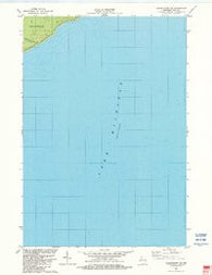 Jacksonport SW Wisconsin Historical topographic map, 1:24000 scale, 7.5 X 7.5 Minute, Year 1982