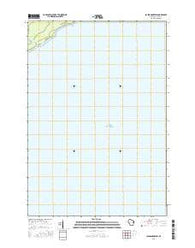 Jacksonport SW Wisconsin Current topographic map, 1:24000 scale, 7.5 X 7.5 Minute, Year 2015