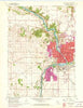 Janesville West Wisconsin Historical topographic map, 1:24000 scale, 7.5 X 7.5 Minute, Year 1961