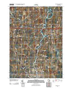 Jefferson Wisconsin Historical topographic map, 1:24000 scale, 7.5 X 7.5 Minute, Year 2010