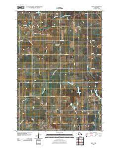 Jewett Wisconsin Historical topographic map, 1:24000 scale, 7.5 X 7.5 Minute, Year 2010