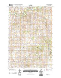 Jewett Wisconsin Historical topographic map, 1:24000 scale, 7.5 X 7.5 Minute, Year 2013