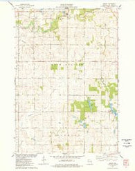 Jewett Wisconsin Historical topographic map, 1:24000 scale, 7.5 X 7.5 Minute, Year 1975