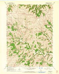 Jonesdale Wisconsin Historical topographic map, 1:24000 scale, 7.5 X 7.5 Minute, Year 1962