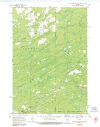 Jump River Fire Tower NW Wisconsin Historical topographic map, 1:24000 scale, 7.5 X 7.5 Minute, Year 1970