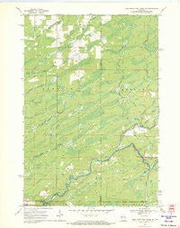 Jump River Fire Tower NW Wisconsin Historical topographic map, 1:24000 scale, 7.5 X 7.5 Minute, Year 1970