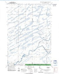 Jump River Fire Tower NW Wisconsin Historical topographic map, 1:24000 scale, 7.5 X 7.5 Minute, Year 1970