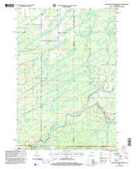 Jump River Fire Tower NW Wisconsin Historical topographic map, 1:24000 scale, 7.5 X 7.5 Minute, Year 2005