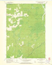 Jump River Fire Tower SW Wisconsin Historical topographic map, 1:24000 scale, 7.5 X 7.5 Minute, Year 1970