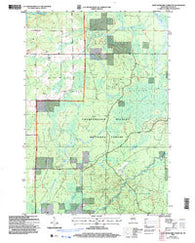 Jump River Fire Tower SW Wisconsin Historical topographic map, 1:24000 scale, 7.5 X 7.5 Minute, Year 2005