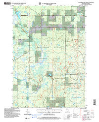 Jump River Fire Tower Wisconsin Historical topographic map, 1:24000 scale, 7.5 X 7.5 Minute, Year 2005