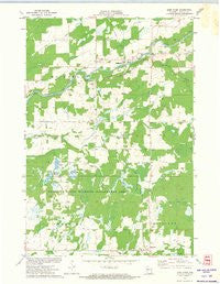 Jump River Wisconsin Historical topographic map, 1:24000 scale, 7.5 X 7.5 Minute, Year 1971