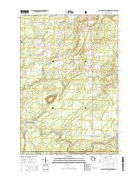 Jump River Fire Tower NE Wisconsin Current topographic map, 1:24000 scale, 7.5 X 7.5 Minute, Year 2015