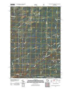 Jump River Fire Tower NW Wisconsin Historical topographic map, 1:24000 scale, 7.5 X 7.5 Minute, Year 2011