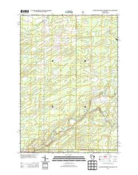 Jump River Fire Tower NW Wisconsin Historical topographic map, 1:24000 scale, 7.5 X 7.5 Minute, Year 2013