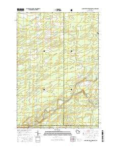 Jump River Fire Tower NW Wisconsin Current topographic map, 1:24000 scale, 7.5 X 7.5 Minute, Year 2015