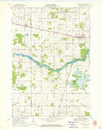 Junction City Wisconsin Historical topographic map, 1:24000 scale, 7.5 X 7.5 Minute, Year 1970