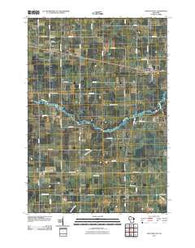 Junction City Wisconsin Historical topographic map, 1:24000 scale, 7.5 X 7.5 Minute, Year 2010