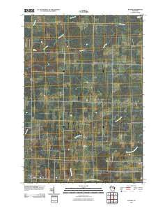 Kalinke Wisconsin Historical topographic map, 1:24000 scale, 7.5 X 7.5 Minute, Year 2010