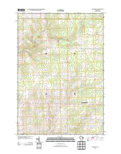 Kalinke Wisconsin Historical topographic map, 1:24000 scale, 7.5 X 7.5 Minute, Year 2013